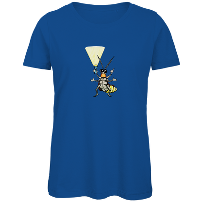 Damen Premium Bio T-Shirt Krabbelcrew Gerti Glühwürmchen