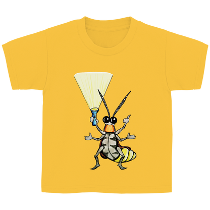 Kinder Basic T-Shirt Krabbelcrew Gerti Glühwürmchen