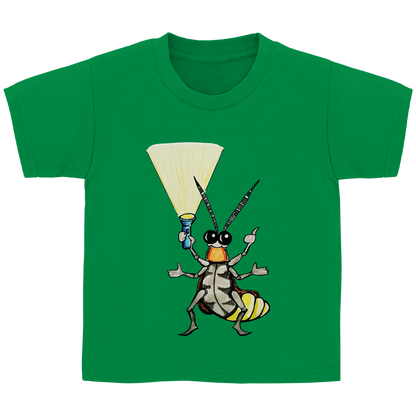 Kinder Basic T-Shirt Krabbelcrew Gerti Glühwürmchen