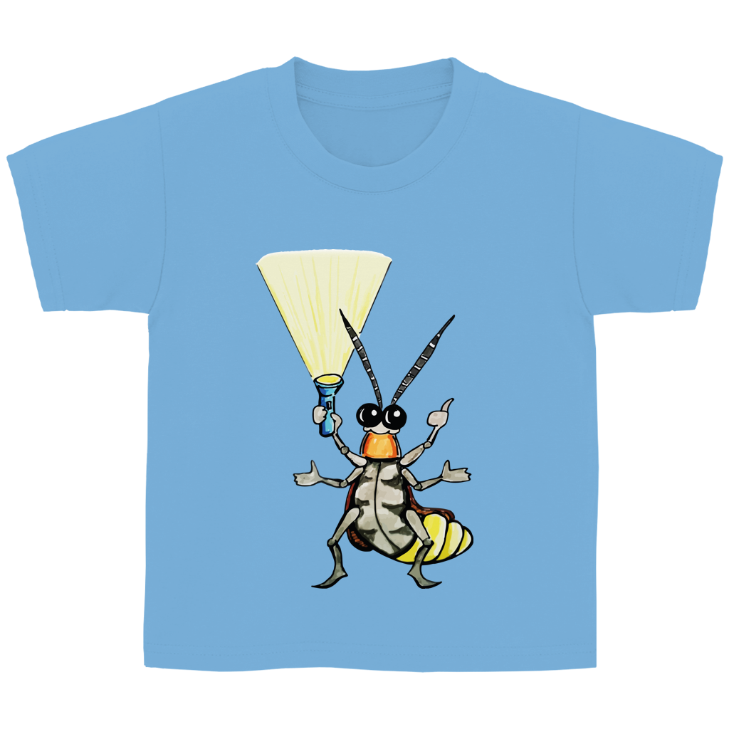 Kinder Basic T-Shirt Krabbelcrew Gerti Glühwürmchen