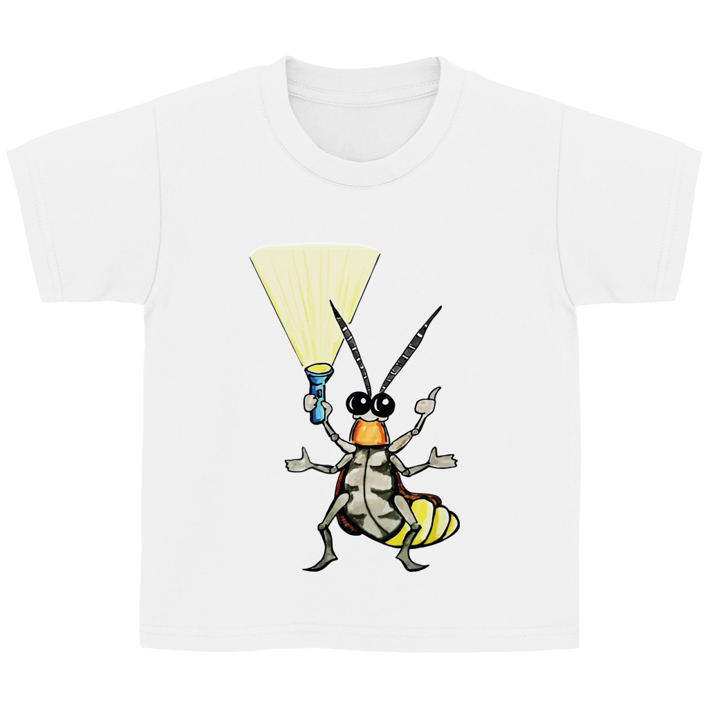 Kinder Basic T-Shirt Krabbelcrew Gerti Glühwürmchen