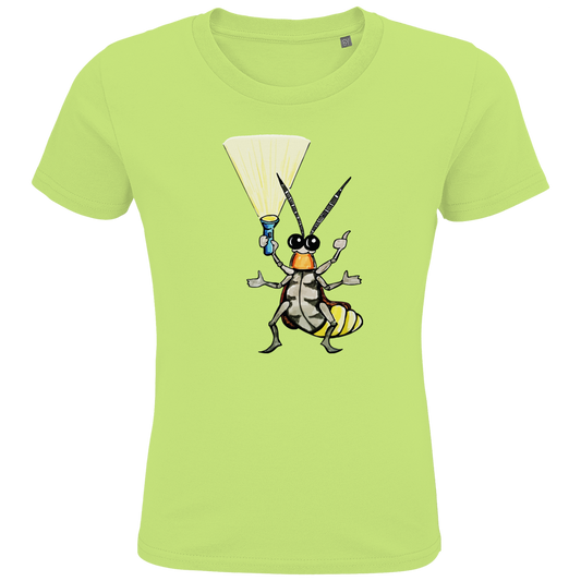 Kids Premium Bio T-Shirt Krabbelcrew Gerti Glühwürmchen