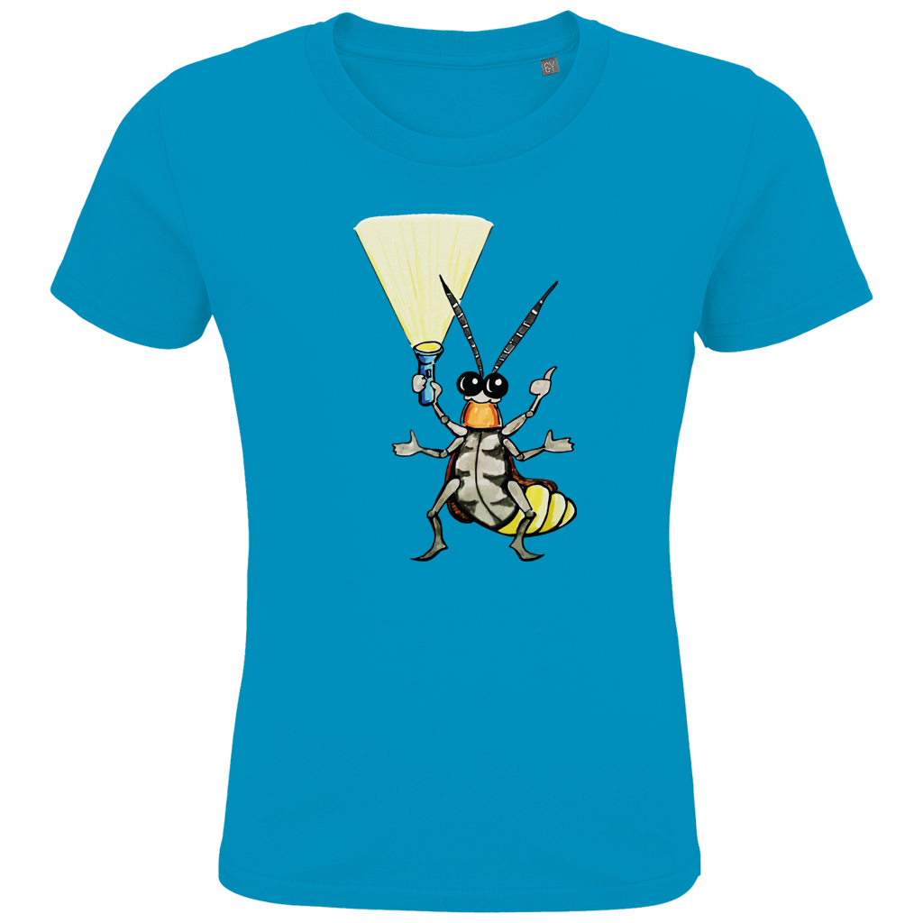 Kids Premium Bio T-Shirt Krabbelcrew Gerti Glühwürmchen