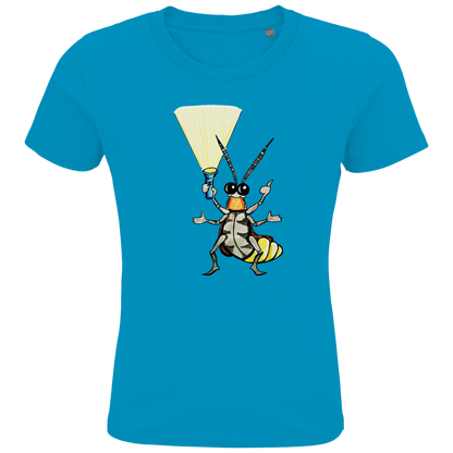 Kids Premium Bio T-Shirt Krabbelcrew Gerti Glühwürmchen