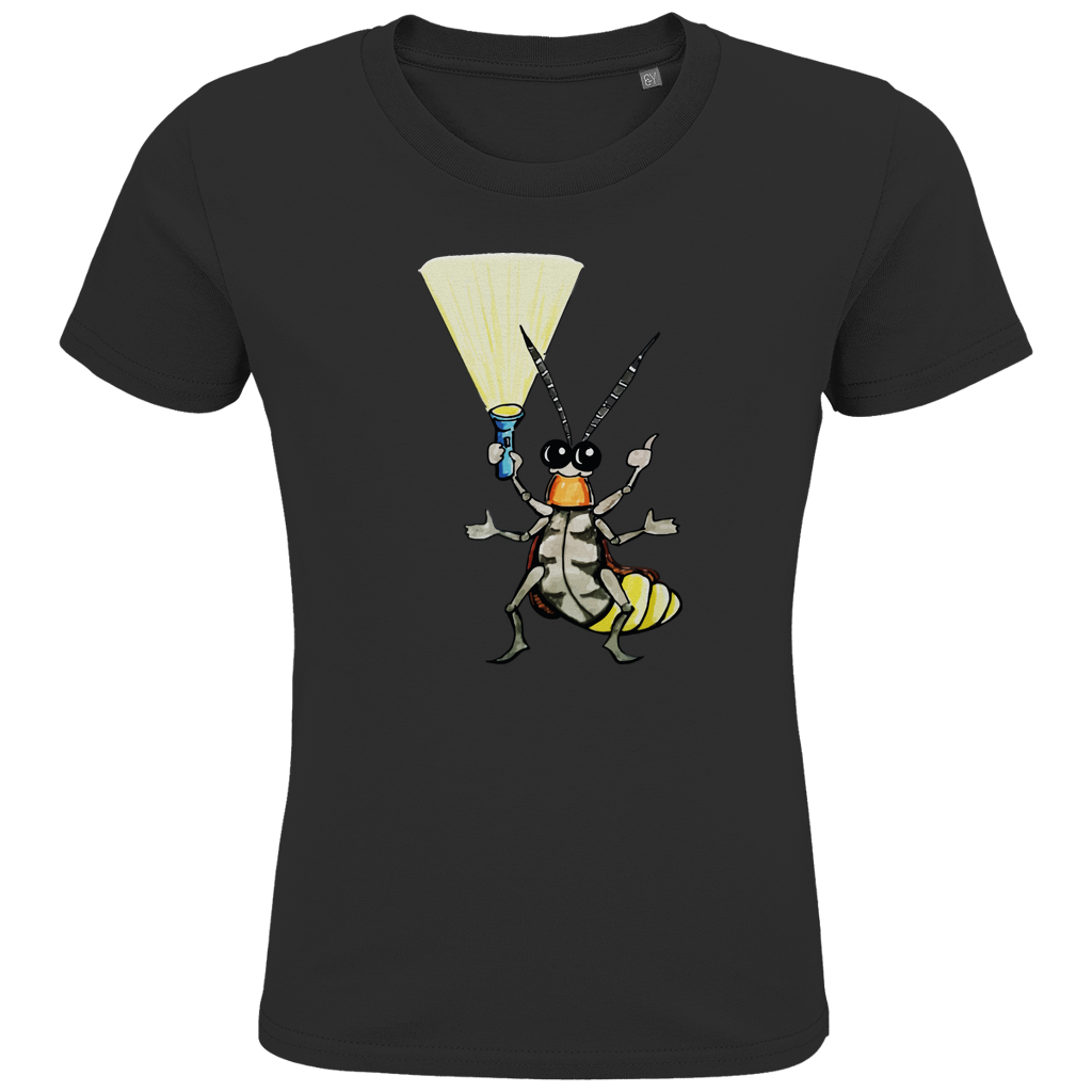 Kids Premium Bio T-Shirt Krabbelcrew Gerti Glühwürmchen