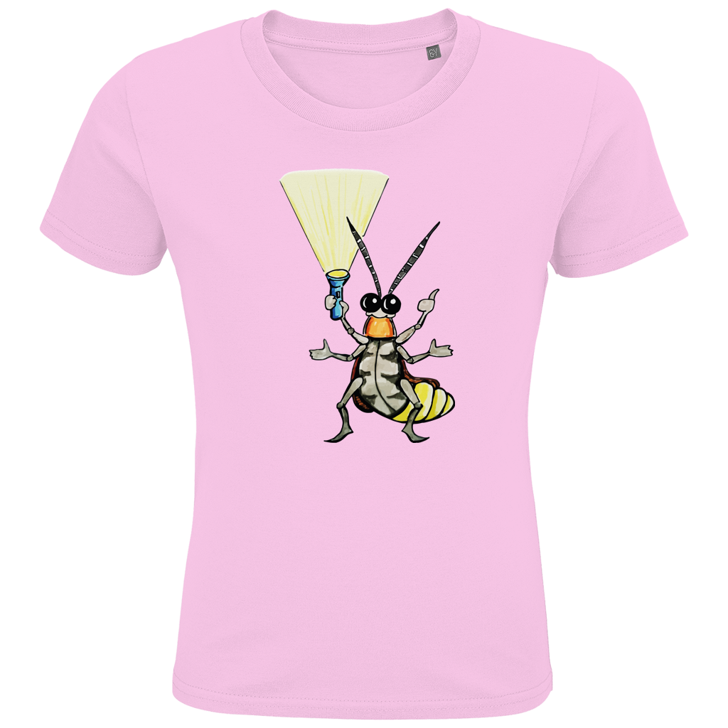 Kids Premium Bio T-Shirt Krabbelcrew Gerti Glühwürmchen