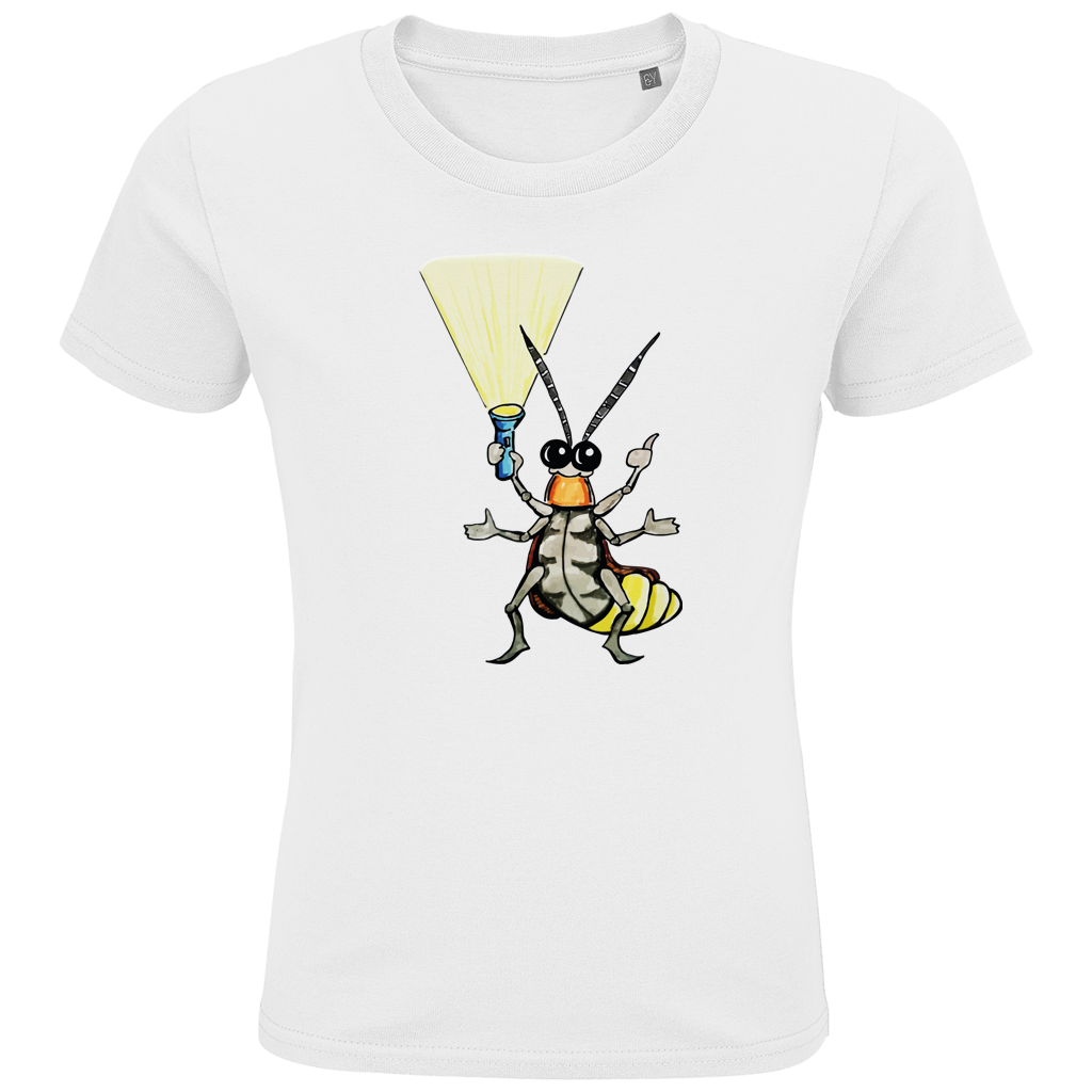 Kids Premium Bio T-Shirt Krabbelcrew Gerti Glühwürmchen
