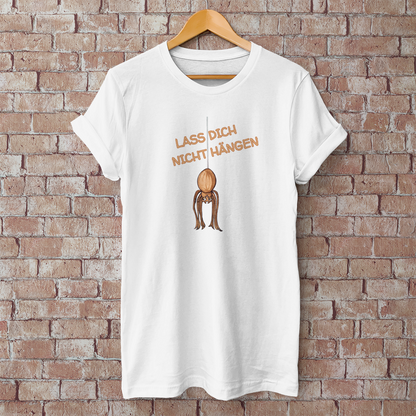 Herren T-Shirt Krabbelcrew Hausspinne - Lass dich nicht Hängen