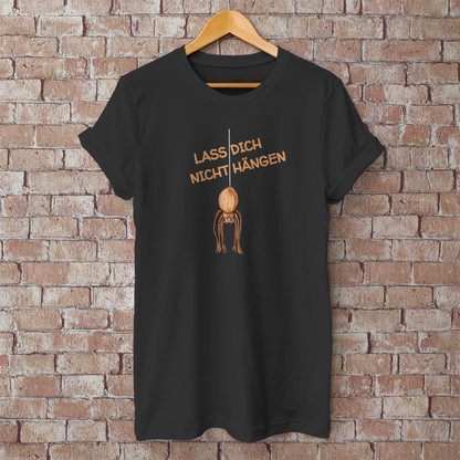 Herren T-Shirt Krabbelcrew Hausspinne - Lass dich nicht Hängen