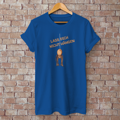 Herren T-Shirt Krabbelcrew Hausspinne - Lass dich nicht Hängen