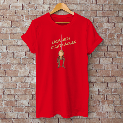 Herren T-Shirt Krabbelcrew Hausspinne - Lass dich nicht Hängen