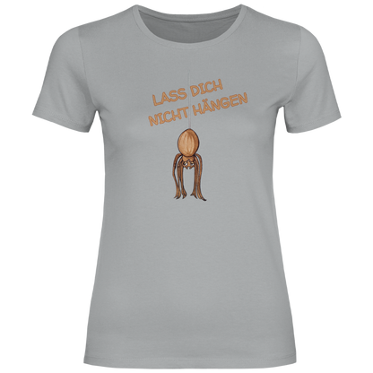 Damen T-Shirt Krabbelcrew Hausspinne - Lass dich nicht Hängen