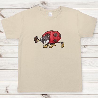 Herren T-Shirt Krabbelcrew - Der Marschierkäfer