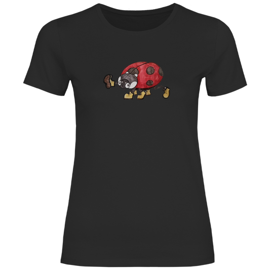 Damen T-Shirt Krabbelcrew - Der Marschierkäfer