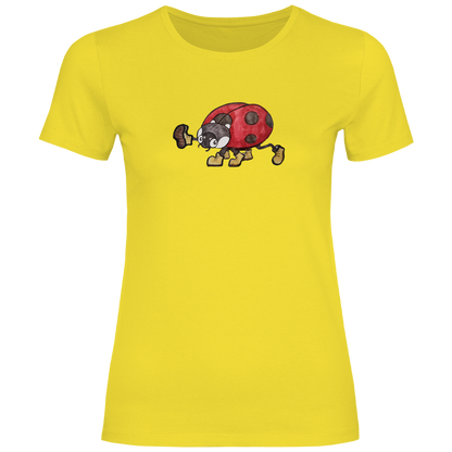 Damen T-Shirt Krabbelcrew - Der Marschierkäfer