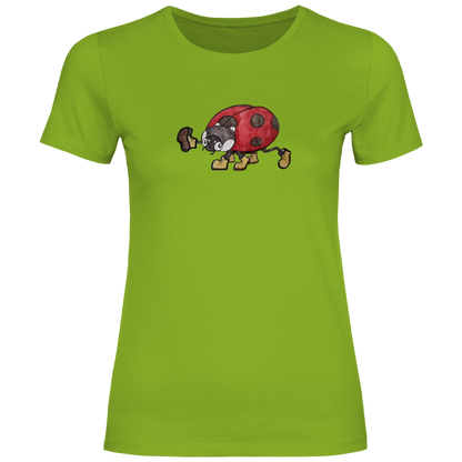 Damen T-Shirt Krabbelcrew - Der Marschierkäfer
