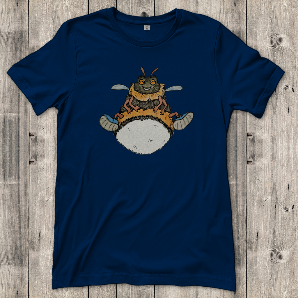 Damen T-Shirt Krabbelcrew Buddi die Hummel