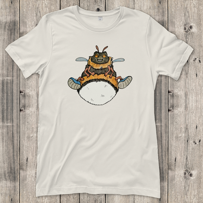 Damen T-Shirt Krabbelcrew Buddi die Hummel