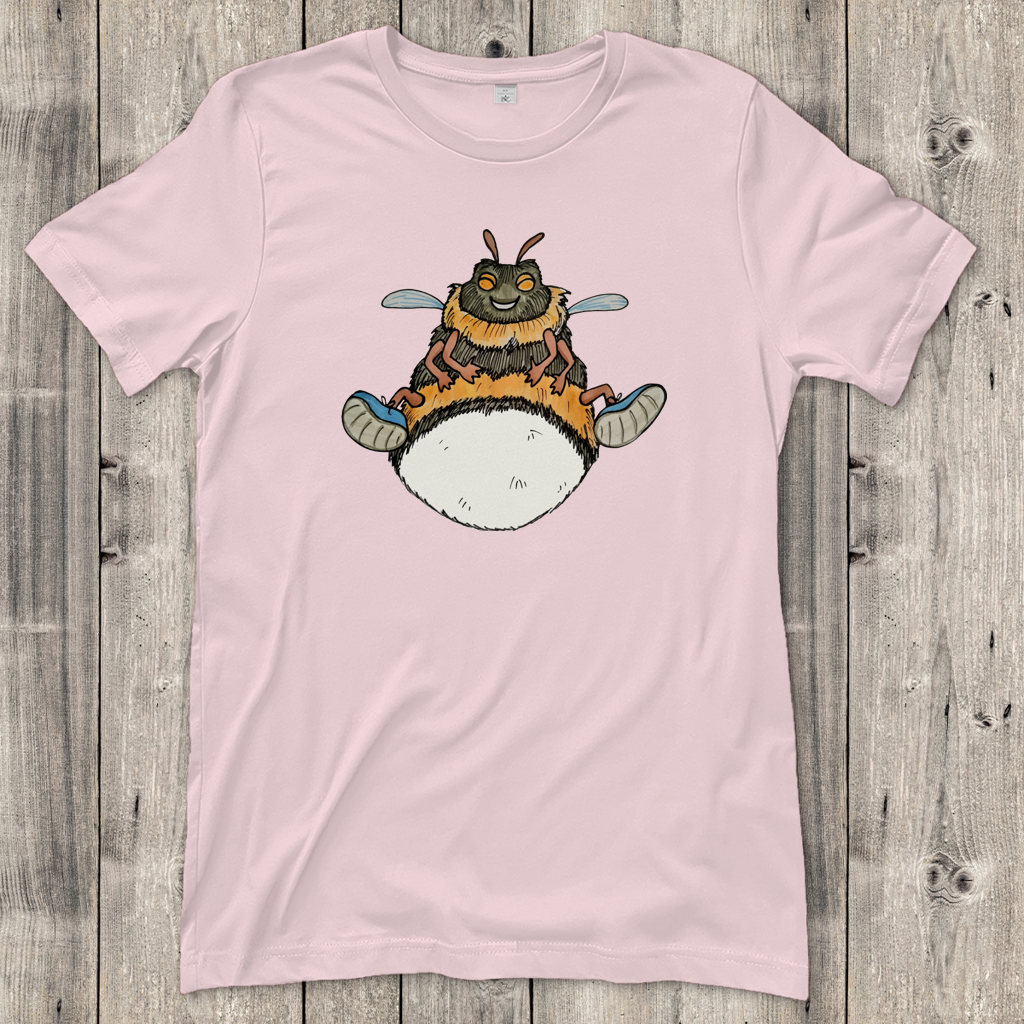 Damen T-Shirt Krabbelcrew Buddi die Hummel