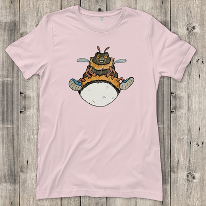 Damen T-Shirt Krabbelcrew Buddi die Hummel