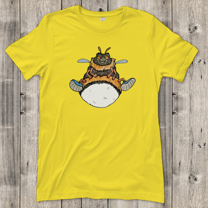 Damen T-Shirt Krabbelcrew Buddi die Hummel