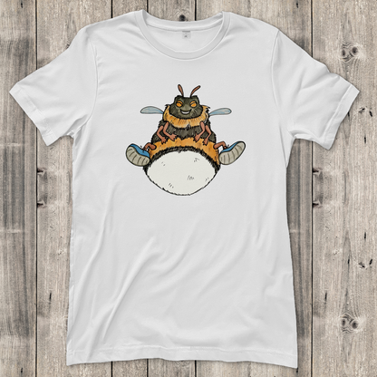 Damen T-Shirt Krabbelcrew Buddi die Hummel