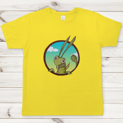Herren T-Shirt Kabbelcrew Dornschrecke Kasimir