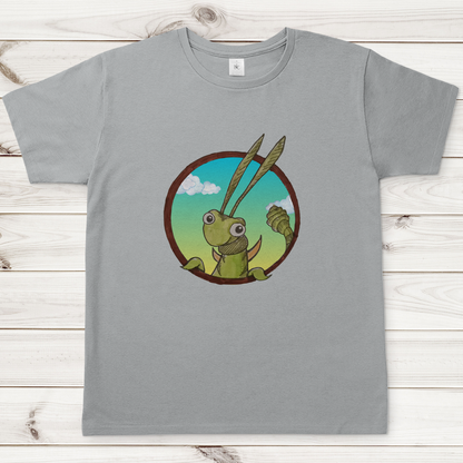 Herren T-Shirt Kabbelcrew Dornschrecke Kasimir