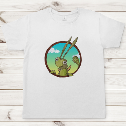 Herren T-Shirt Kabbelcrew Dornschrecke Kasimir