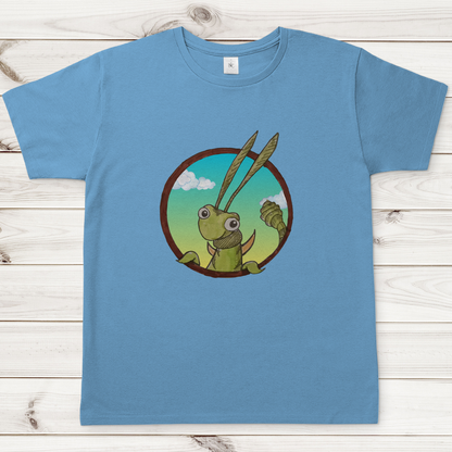 Herren T-Shirt Kabbelcrew Dornschrecke Kasimir