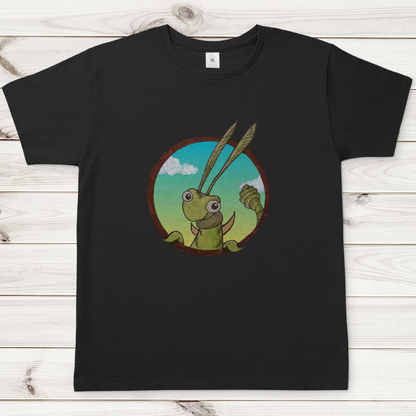 Herren T-Shirt Kabbelcrew Dornschrecke Kasimir