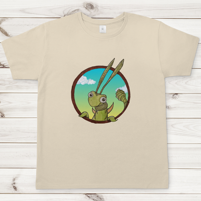 Herren T-Shirt Kabbelcrew Dornschrecke Kasimir