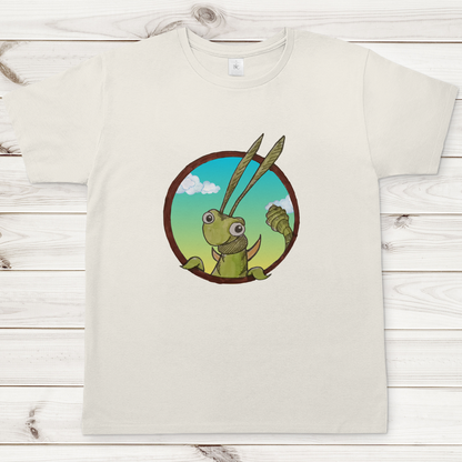 Herren T-Shirt Kabbelcrew Dornschrecke Kasimir