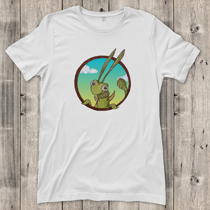 Damen T-Shirt Kabbelcrew Dornschrecke Kasimir