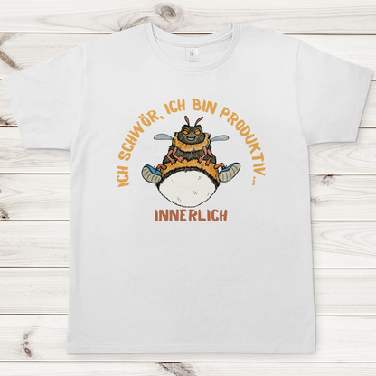 Herren T-Shirt Krabbelcrew Buddi die Hummel