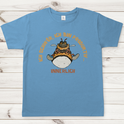 Herren T-Shirt Krabbelcrew Buddi die Hummel