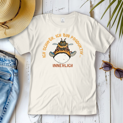 Damen T-Shirt Krabbelcrew Buddi die Hummel