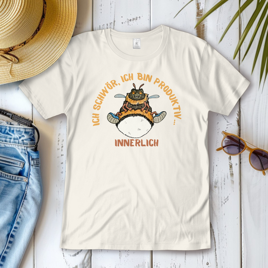 Damen T-Shirt Krabbelcrew Buddi die Hummel