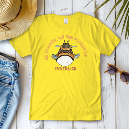 Damen T-Shirt Krabbelcrew Buddi die Hummel
