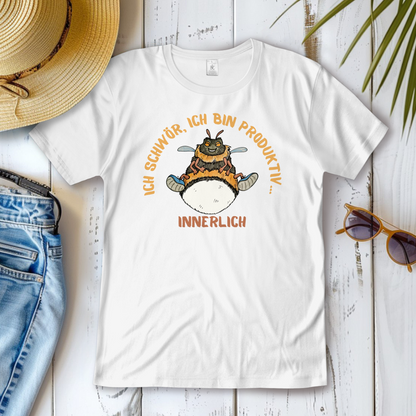 Damen T-Shirt Krabbelcrew Buddi die Hummel