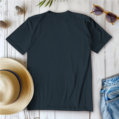 Damen T-Shirt Krabbelcrew Dornschrecke Kasimir liegt auf einem Blatt