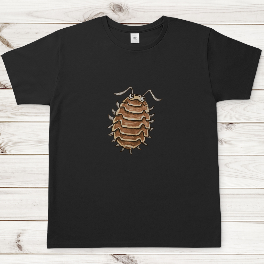 Herren T-Shirt Krabbelcrew Kellerassel