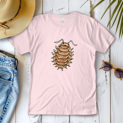 Damen T-Shirt Krabbelcrew Kellerassel