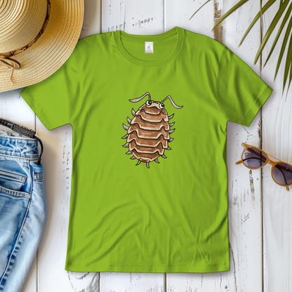 Damen T-Shirt Krabbelcrew Kellerassel