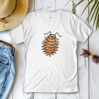 Damen T-Shirt Krabbelcrew Kellerassel
