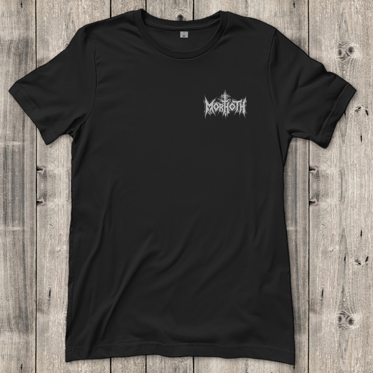 Damen T-Shirt Wald bei aufziehendem Wind