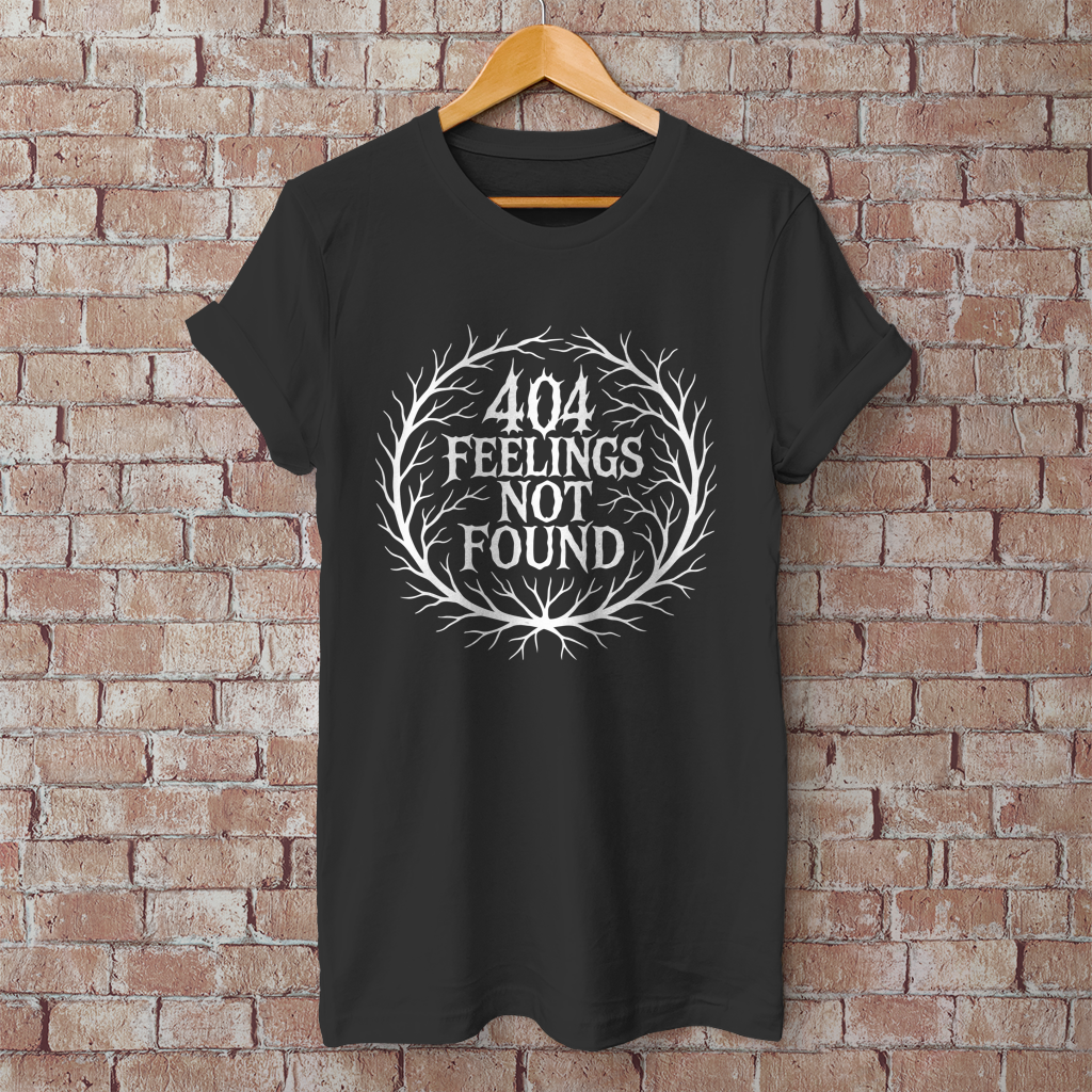 Herren T-Shirt 404 Feelings Not Found