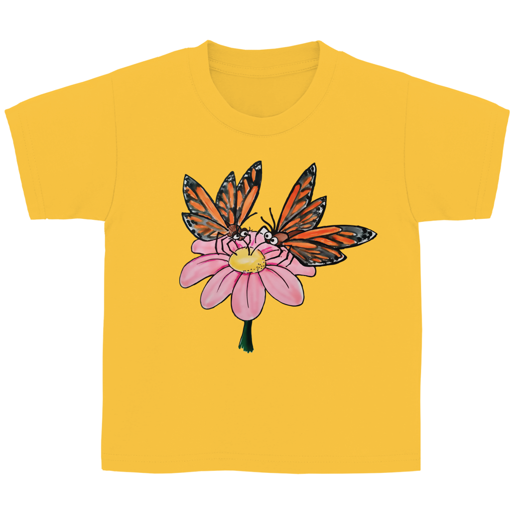 Kinder T-Shirt Krabbelcrew Schmetterlinge