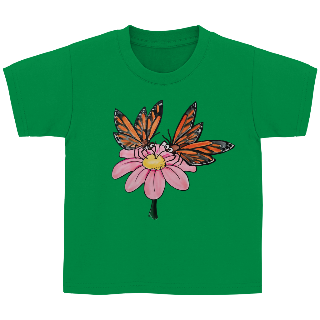 Kinder T-Shirt Krabbelcrew Schmetterlinge