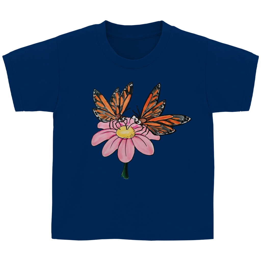 Kinder T-Shirt Krabbelcrew Schmetterlinge